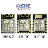 MẠCH WIFI MODULE CHƯA RA CHÂN  ESP-12F (CHIP XỬ LÝ ESP8266) + ĐẾ RA CHÂN