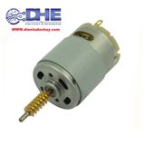 ĐỘN CƠ DC CÓ CHỔI THAN RS380, ĐIỆN ÁP 12V, 12000RPM, TRỤC 2,3MM