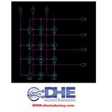 BÀN PHÍM MA TRẬN NHỰA CỨNG 16 PHÍM 4X4