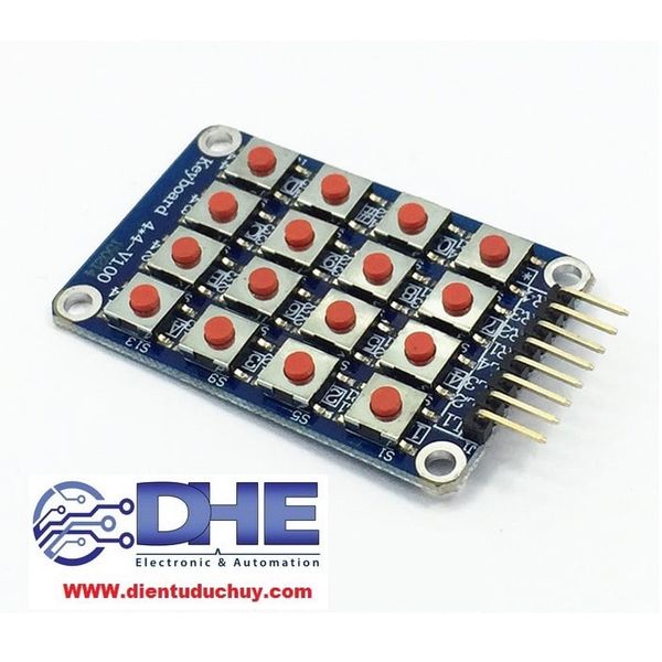 BOARD MẠCH PHÍM MA TRẬN 16 PHÍM - 4X4