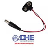 ĐẾ LẮP PIN 9V - LOẠI HỘP, LOẠI DÂY DÀI 10CM