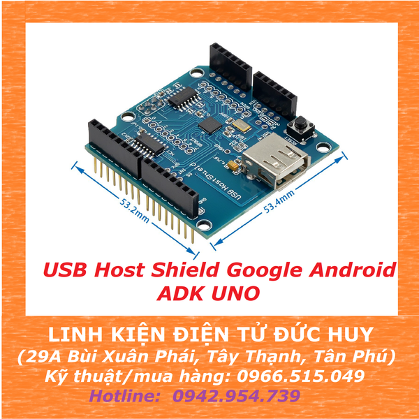 USB Host Shield Google Android ADK UNO MAX3421E