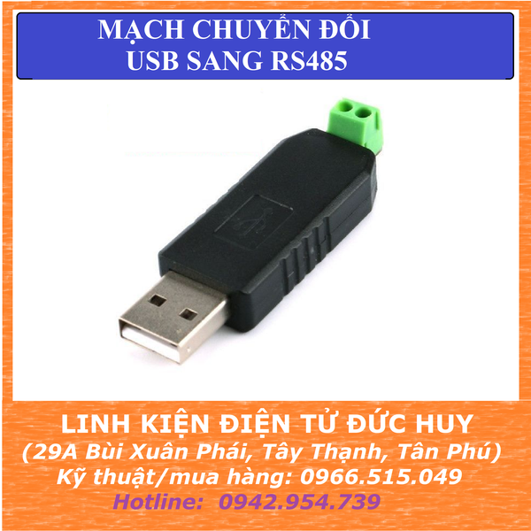 MODULE CHUYỂN ĐỔI USB SANG RS485/TTL, SỬ DỤNG CHIP PL2303