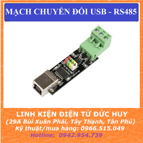 MODULE CHUYỂN ĐỔI USB SANG RS485, CHIP FT232RL