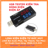 USB TEST KIỂM TRA ĐIỆN ÁP, DÒNG ĐIỆN XẢ PIN USB V1.0