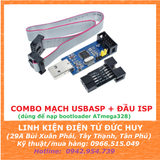 Mạch nạp USBASP nạp chương trình 89S AVR