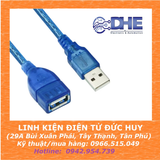 DÂY CÁP USB A ĐỰC SANG USB A CÁI DÀI 30CM