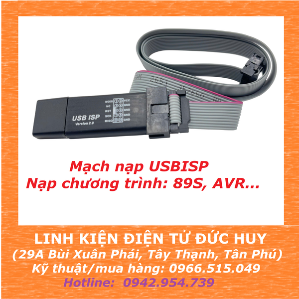 MẠCH NẠP USBISP 89S AVR