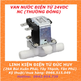 VAN NƯỚC ĐIỆN TỪ 24VDC - NC (THƯỜNG ĐÓNG)