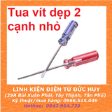 TUA VÍT DẸP 2 CẠNH NHỎ