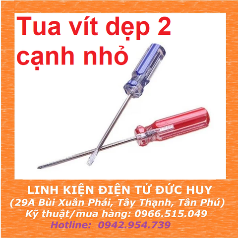 TUA VÍT DẸP 2 CẠNH NHỎ