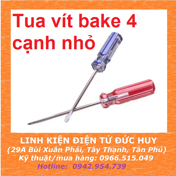 TUA VÍT BAKE 4 CẠNH NHỎ