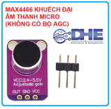 MAX4466 mạch tiền khuếch đại âm thanh MICRO (không có bộ AGC)