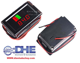 MẠCH BÁO DUNG LƯỢNG PIN, 12 - 60VDC,  CHỐNG NƯỚC, LED MÀU ĐỎ