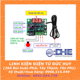 XH-W1209 Mạch cài đặt và kiểm soát nhiệt độ 12VDC