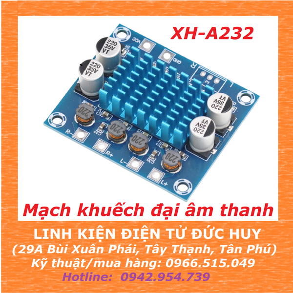 XH-A232 XH A232 KHUẾCH ĐẠI ÂM THANH CLASS D
