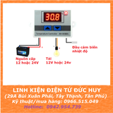 XH W3001 Mạch cài đặt, kiểm soát và khống chế nhiệt độ (Loại 220VAC hoặc 24VDC hoặc 12VDC)