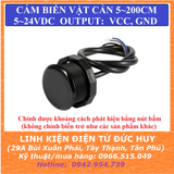 XKC KD200 V CẢM BIẾN VẬT CẢN HỒNG NGOẠI, CHỈNH KHOẢNG CÁCH TỰ ĐỘNG 5~200CM, 5-24VDC