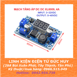MẠCH TĂNG ÁP DC DC XL6009 4A, CÓ LED HIỂN THỊ
