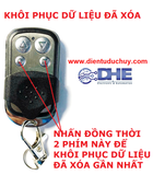 REMOTE 4 NÚT SAO CHÉP NHIỀU LOẠI REMOTE 433MHZ