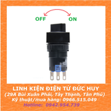 CÔNG TẮC XOAY, NÚT CHUYỂN 2 VỊ TRÍ 16MM LA16 (1NO+1NC)