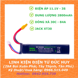 PIN LIPO 3S 11.1V 2800MAH, XẢ 30C, XT30