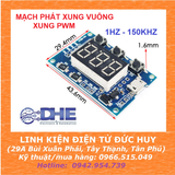 MẠCH PHÁT XUNG VUÔNG, XUNG PWM 1HZ-150KHZ