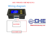 XY-CD60 MẠCH BẢO VỆ SẠC VÀ XẢ PIN LITHIUM, ẮCQUY 6V - 60V, CÀI ĐẶT THỜI GIAN SẠC XẢ, LCD HIỂN THỊ ĐA THÔNG SỐ,