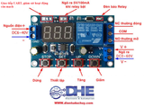 XY - DJ MẠCH SẠC/XẢ  PIN 18650, ẮC QUY, BẢO VỆ QUÁ ÁP, THẤP ÁP,  ĐIỀU CHỈNH ĐƯỢC THỜI GIAN SẠC, XẢ