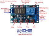 XY - DJ MẠCH SẠC/XẢ  PIN 18650, ẮC QUY, BẢO VỆ QUÁ ÁP,  THẤP ÁP,  ĐIỀU CHỈNH ĐƯỢC THỜI GIAN SẠC, XẢ