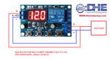 XY - DJ MẠCH SẠC/XẢ  PIN 18650, ẮC QUY, BẢO VỆ QUÁ ÁP, THẤP ÁP,  ĐIỀU CHỈNH ĐƯỢC THỜI GIAN SẠC, XẢ