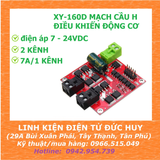 XY-160D Module Mạch cầu H điều khiển động cơ công suất cao (2 mạch cầu H, mỗi cầu 7Ampe - 160W)