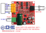 XY-15AS MẠCH CẦU H ĐIỀU KHIỂN TỐC ĐỘ ĐỘNG CƠ DC, TẢI TỐI ĐA 15A