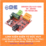 XY-15AS MẠCH CẦU H ĐIỀU KHIỂN TỐC ĐỘ ĐỘNG CƠ DC, TẢI TỐI ĐA 15A