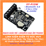 XYP15W XY-P15W MẠCH BLUETOOTH 5.0 + KHUẾCH ĐẠI ÂM THANH AMPLIFIER
