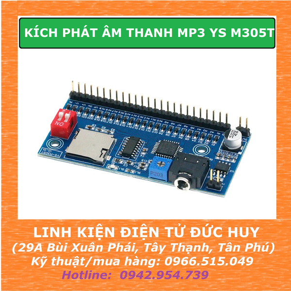 MODULE KÍCH PHÁT ÂM THANH MP3 YS M305T
