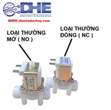 VAN NƯỚC ĐIỆN TỪ 12VDC - NO ( THƯỜNG HỞ )