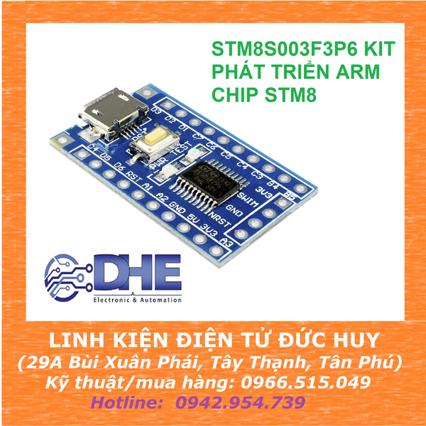STM8S003F3P6 KIT PHÁT TRIỂN ARM - CHIP STM8