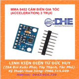 MMA8452 Cảm biến gia tốc (Acceleration) 3 trục