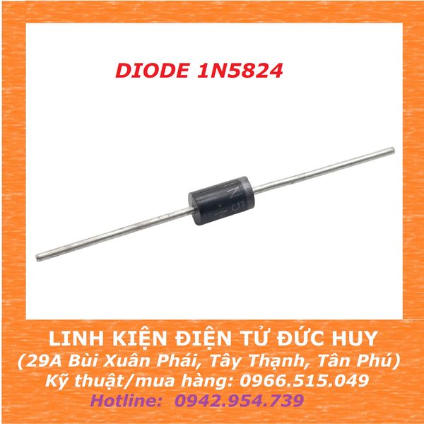 DIODE SCHOTKY 1N5824 40V 5A DO-201AD