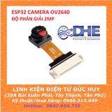 CAMERA OV2640, 2MP, ESP32 AI THINKER