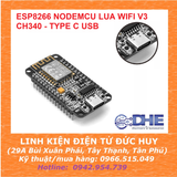 ESP8266 NodeMcu Lua WIFI V3 CH340 - TYPE C USB