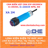 CẢM BIẾN VẬT CẢN HỒNG NGOẠI E3F-DS200C4, 6-36VDC, NPN, NO, CHỐNG NHIỄU TỐT