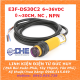 CẢM BIẾN VẬT CẢN HỒNG NGOẠI E3F-DS30C2, 6-36VDC, NPN, NC