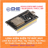 GOUUU ESP32 38P WIFI 2.4GHZ, BLUETOOTH, CP2102 TYPE C USB