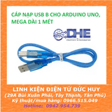 CÁP NẠP USB B CHO ARDUINO UNO/MEGA DÀI 1 MÉT