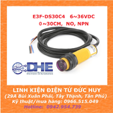 CẢM BIẾN VẬT CẢN HỒNG NGOẠI E3F-DS30C4, 6-36VDC, NPN, NO, CHỐNG NHIỄU TỐT