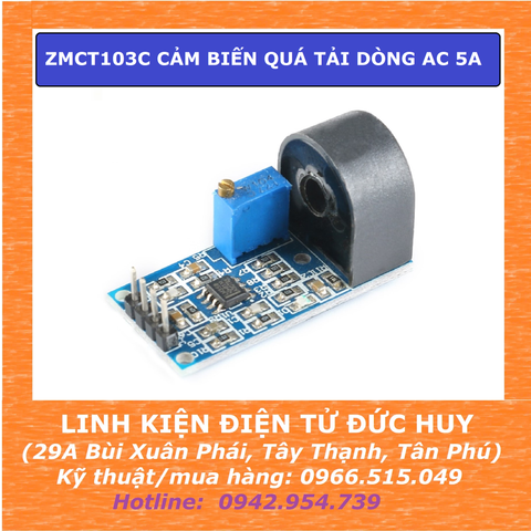 ZMCT103C CẢM BIẾN QUÁ DÒNG AC 5A