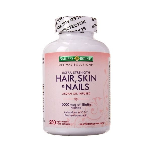 Nature’s Bounty Extra Strength Hair, Skin & Nails (250 Viên)