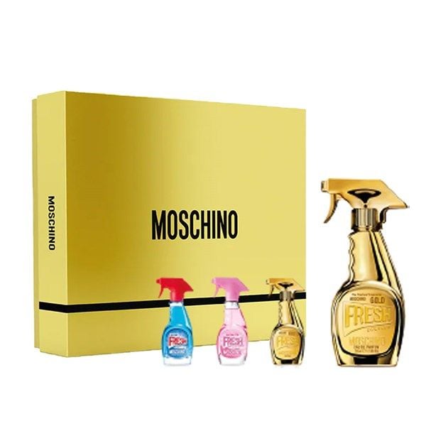  Gift Set Moschino Gold Fresh Couture 4pcs 